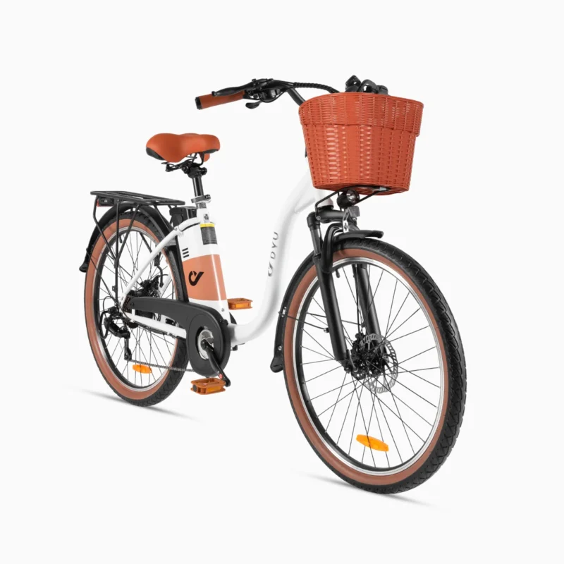 DYU C6 Pro 26in City E-Bike, 250W, 80KM Range 6