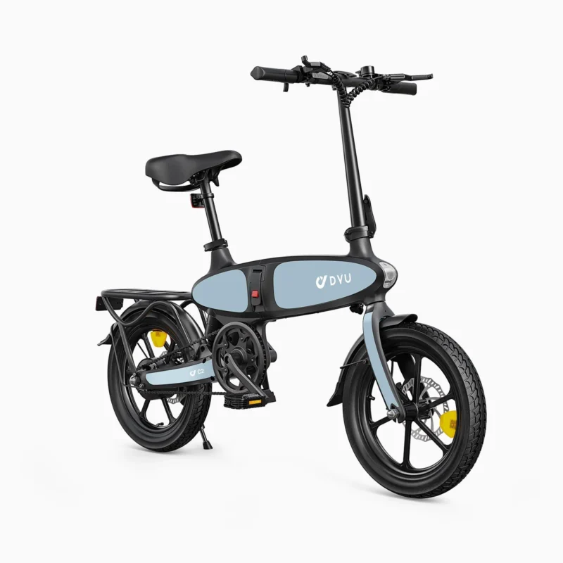 DYU C2 16in Folding E-Bike, 250W, 40KM Range 3