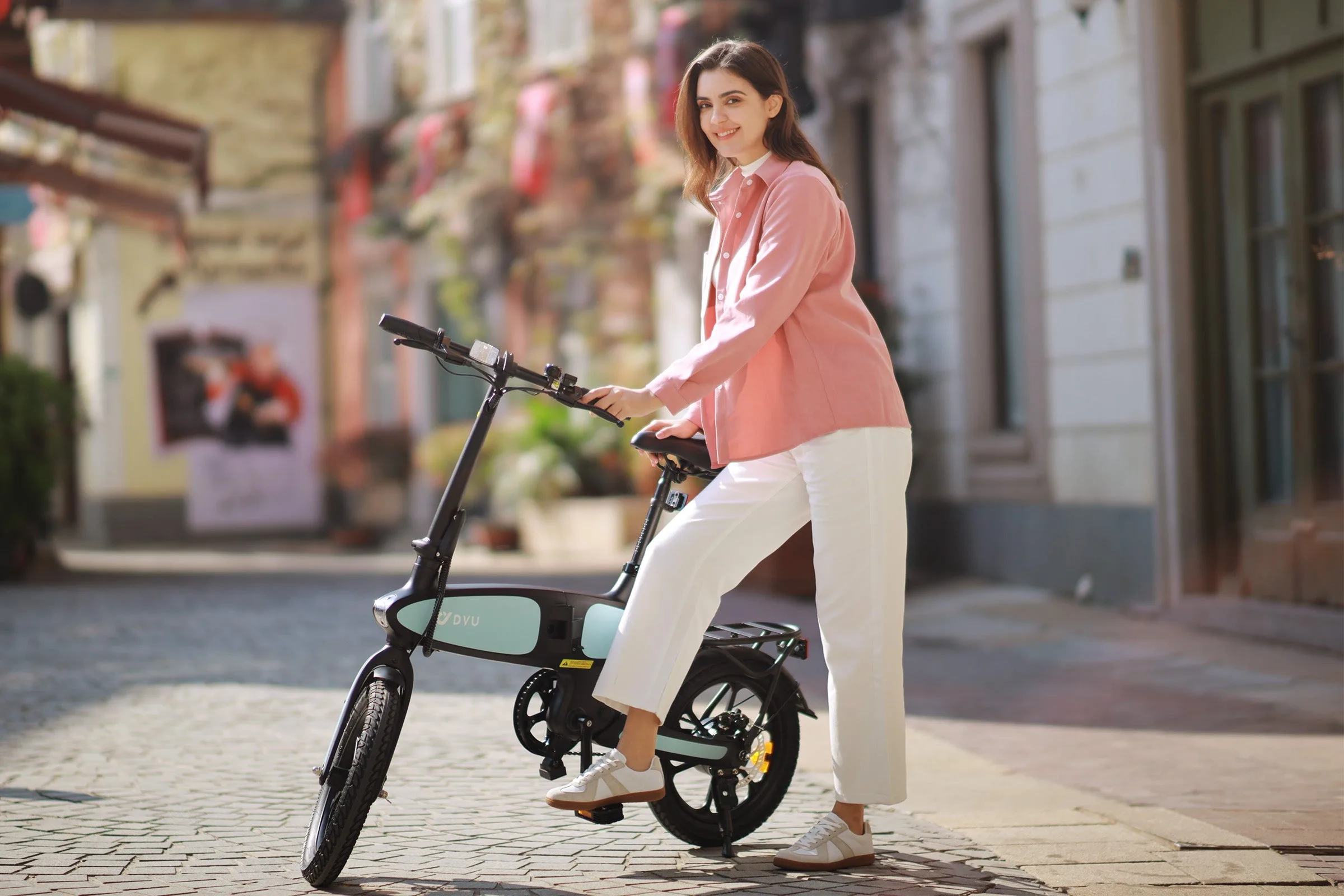 DYU C2 16in Folding E-Bike, 250W, 40KM Range 2 DYU C2 16in Folding E-Bike, 250W, 40KM Range - Image 2