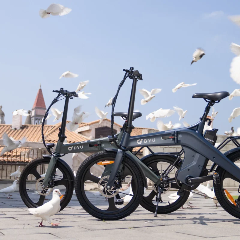 DYU T1 20in Foldable E-Bike, 250W, Lightweight 9