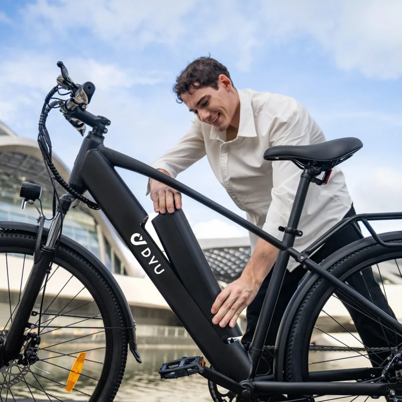 DYU C5 27.5in City E-Bike, 65KM Range 11