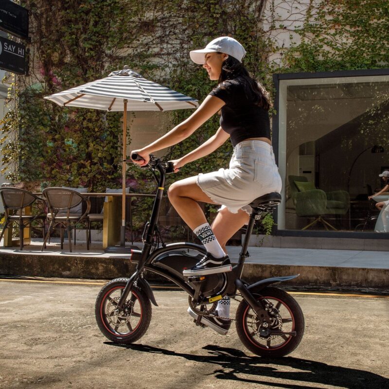 DYU D3F 14in Mini Folding E-Bike, 250W, 60KM Range 12