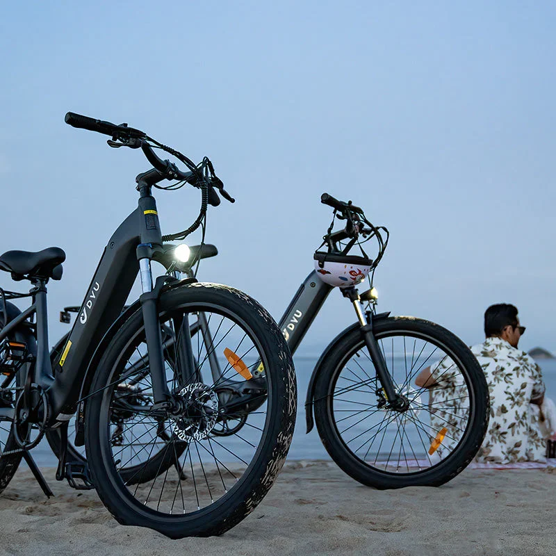 DYU C1 26in City E-Bike, 65KM Range 6