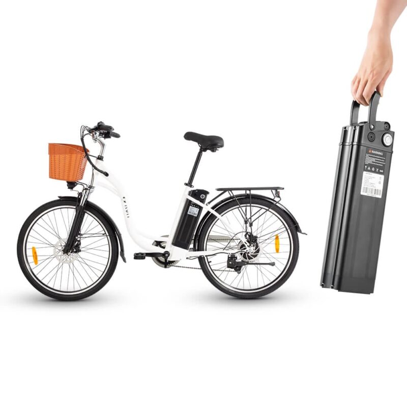 DYU C6 26in City E-Bike, 250W, 60KM Range 2