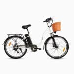DYU C6 26in City E-Bike, 250W, 60KM Range