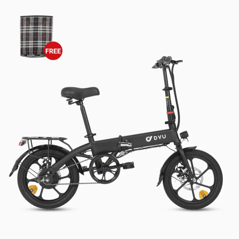 DYU A1F Pro 16in Folding E-Bike, 250W, Easy Storage 2