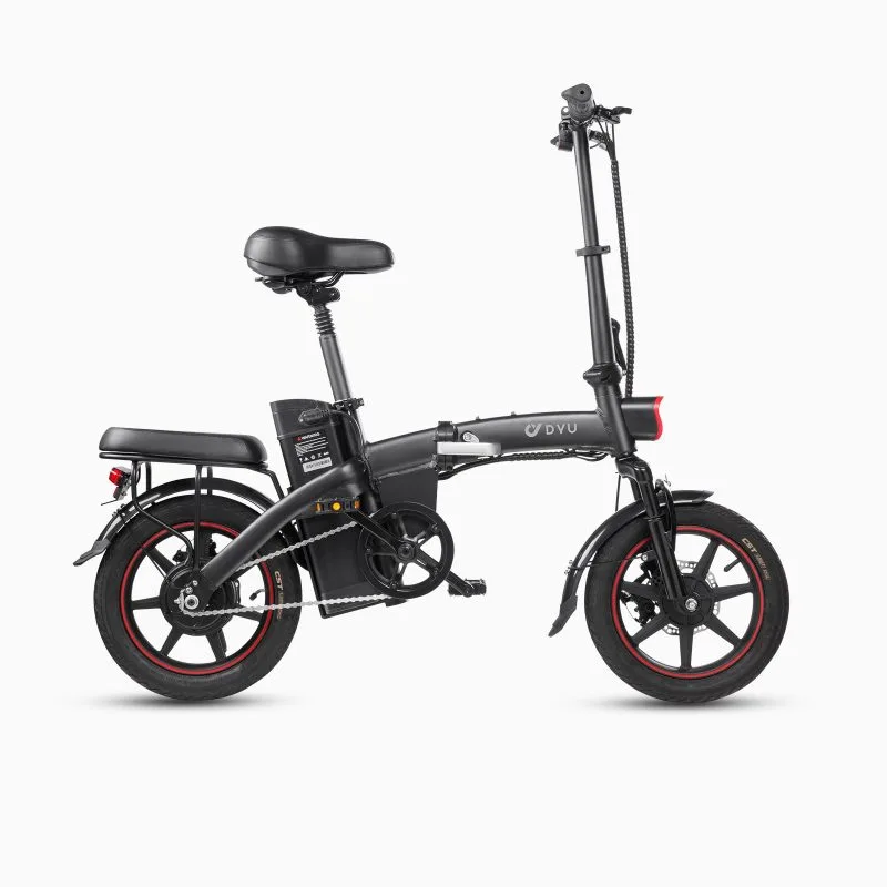 DYU A5 14in Folding E-Bike, 250W, Remote Lock