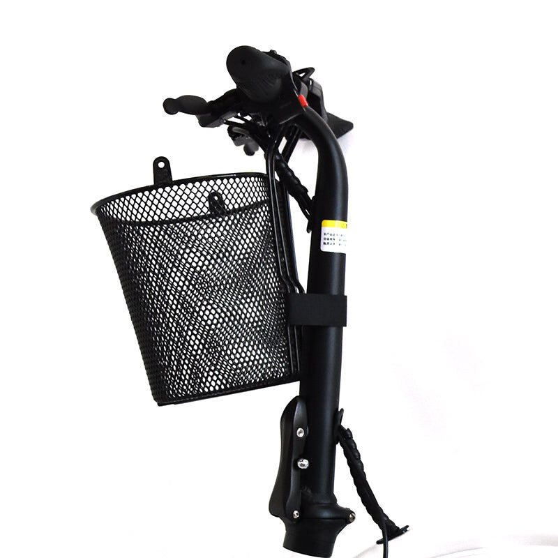 Alternative view of DYU D Series Front Basket for E-Bikes, 15lbs Capacity