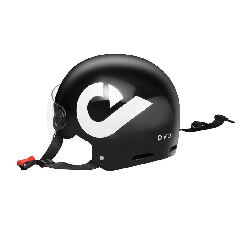 DYU Helmet for E-Bikes, UV400 Goggles, Adjustable