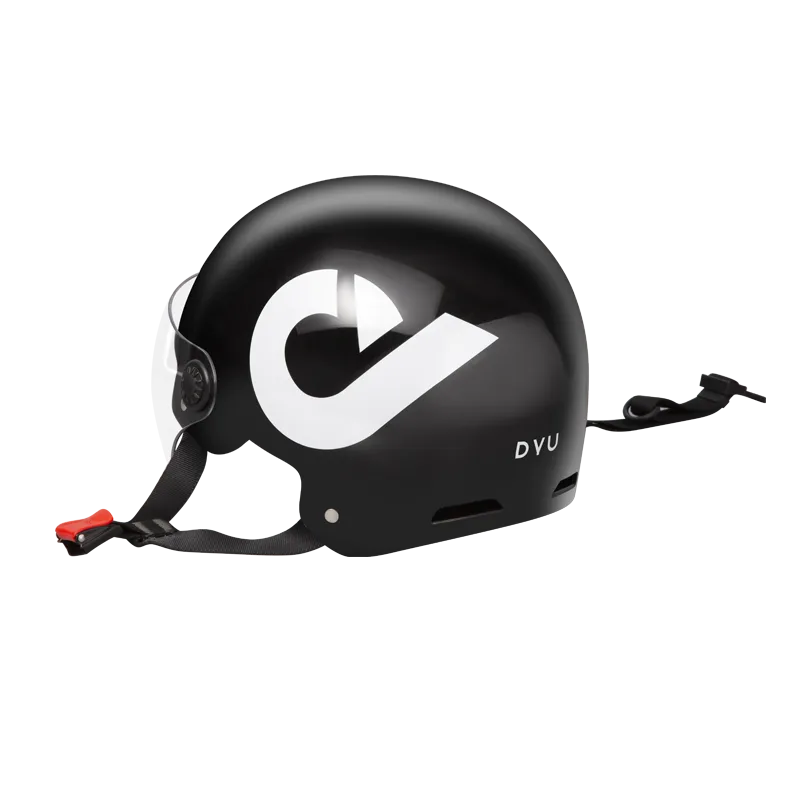 DYU Helmet for E-Bikes, UV400 Goggles, Adjustable