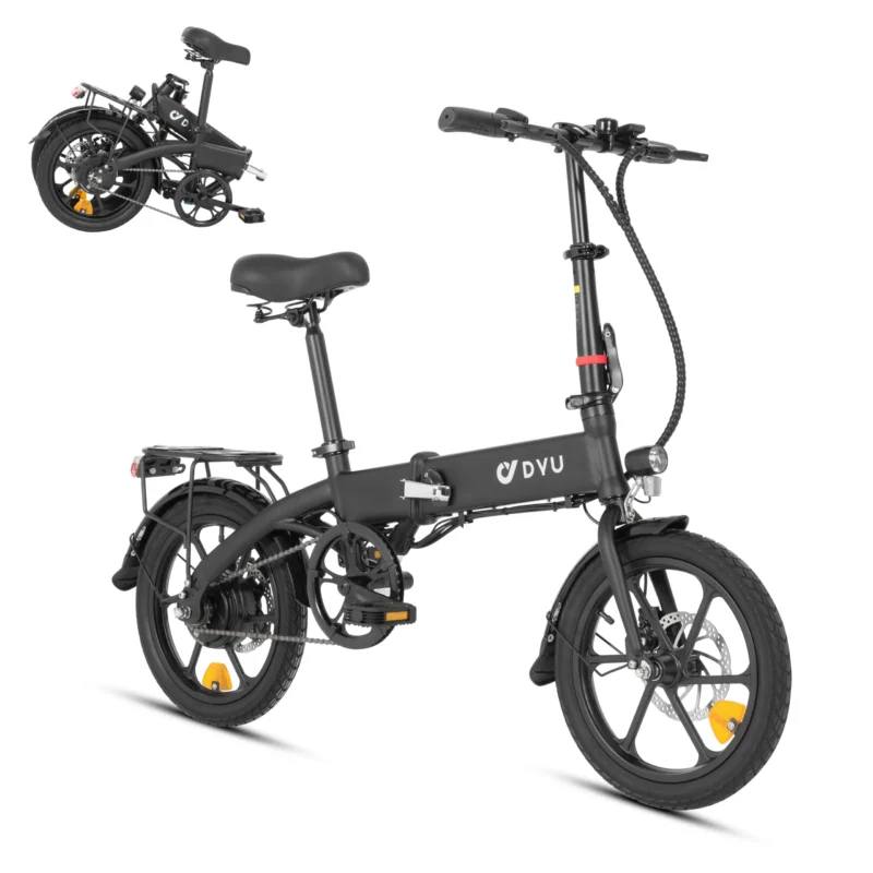 DYU A1F Pro 16in Folding E-Bike, 250W, Easy Storage 4