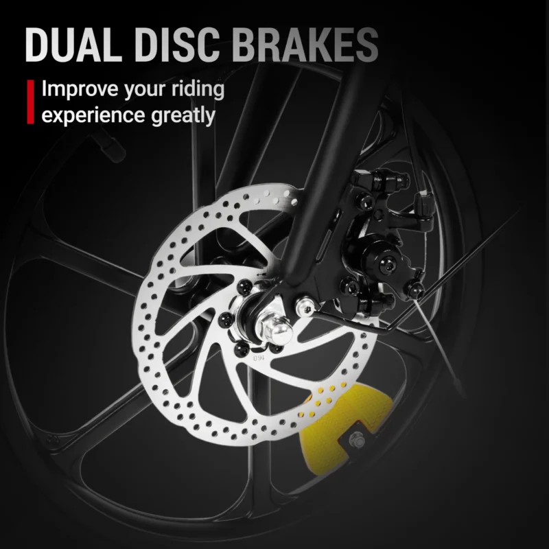 DYU A1F Pro 16in Folding E-Bike, 250W, Easy Storage 8