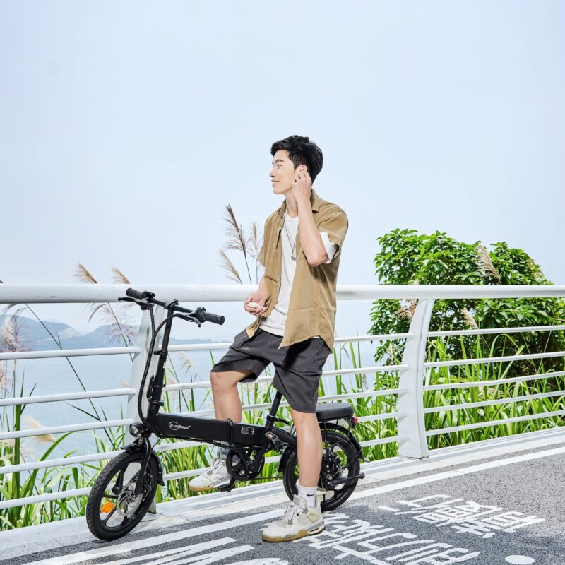 DYU A1F Pro 16in Folding E-Bike, 250W, Easy Storage 11