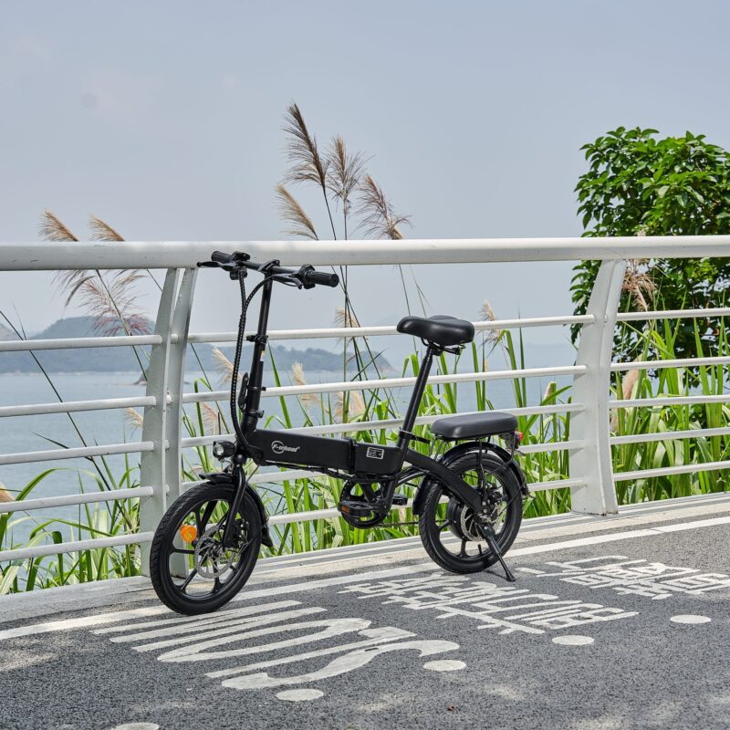DYU A1F Pro 16in Folding E-Bike, 250W, Easy Storage 12