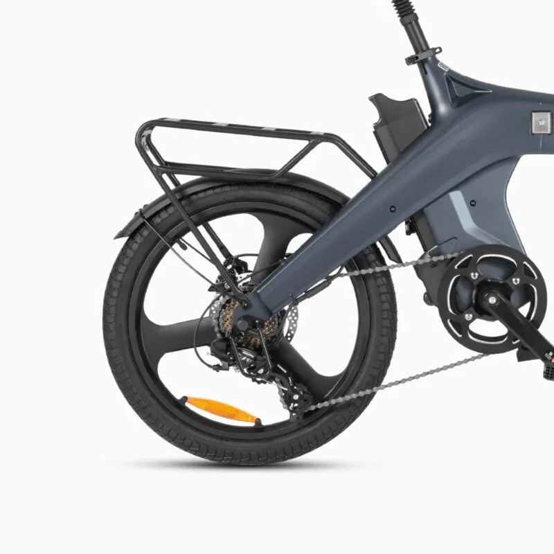 Alternative view of DYU T1 Rear Rack for E-Bikes, Heavy-Duty Alloy