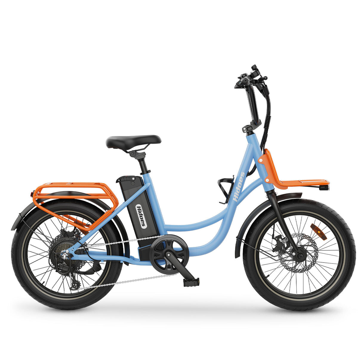 Hidoes C6 350W Electric Commuter E-Bike with Passenger Seat – Compact, Efficient, and Stylish