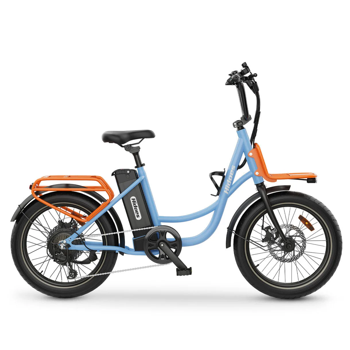Hidoes C6 350W Electric Commuter E-Bike with Passenger Seat – Compact, Efficient, and Stylish
