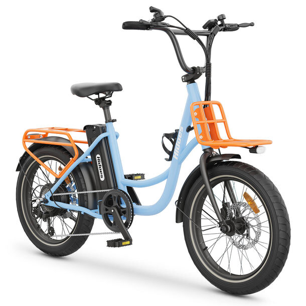 Hidoes C6 350W Electric Commuter E-Bike with Passenger Seat – Compact, Efficient, and Stylish 5 Hidoes C6 350W Electric Commuter E-Bike with Passenger Seat – Compact, Efficient, and Stylish - Image 5
