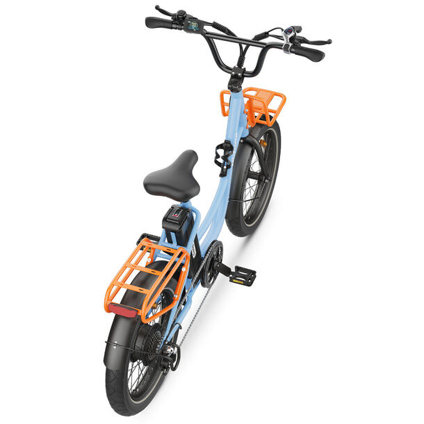 Hidoes C6 350W Electric Commuter E-Bike with Passenger Seat – Compact, Efficient, and Stylish 8 Hidoes C6 350W Electric Commuter E-Bike with Passenger Seat – Compact, Efficient, and Stylish - Image 8