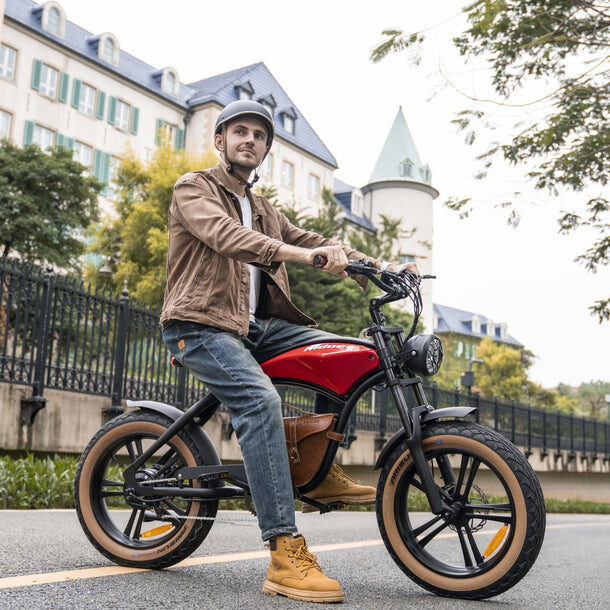 Alternative view of Hidoes B10 1000W Fat Tire Electric Bike – Powerful Off-Road E-Bike with 40-Mile Range