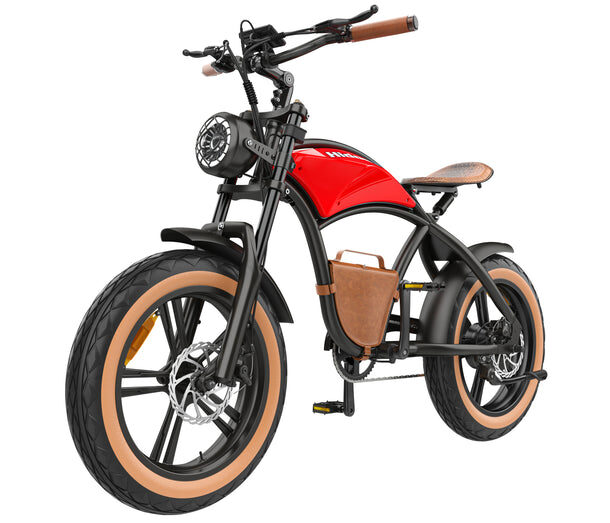 Hidoes B10 1000W Fat Tire Electric Bike – Powerful Off-Road E-Bike with 40-Mile Range 6 Hidoes B10 1000W Fat Tire Electric Bike – Powerful Off-Road E-Bike with 40-Mile Range - Image 6