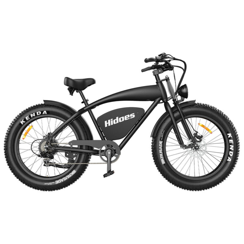 Hidoes B3 1200W Electric Bike - Retro Vintage Fat Tire E-Bike for Adventure and City Rides