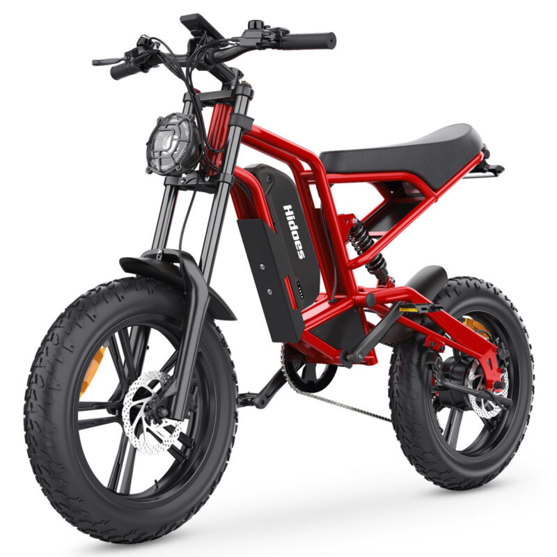 Hidoes B6 1200W Fat Tire Electric Bike – Powerful Off-Road E-Bike with Shimano 7-Speed & Fat Tires 10 Hidoes B6 1200W Fat Tire Electric Bike – Powerful Off-Road E-Bike with Shimano 7-Speed & Fat Tires 3