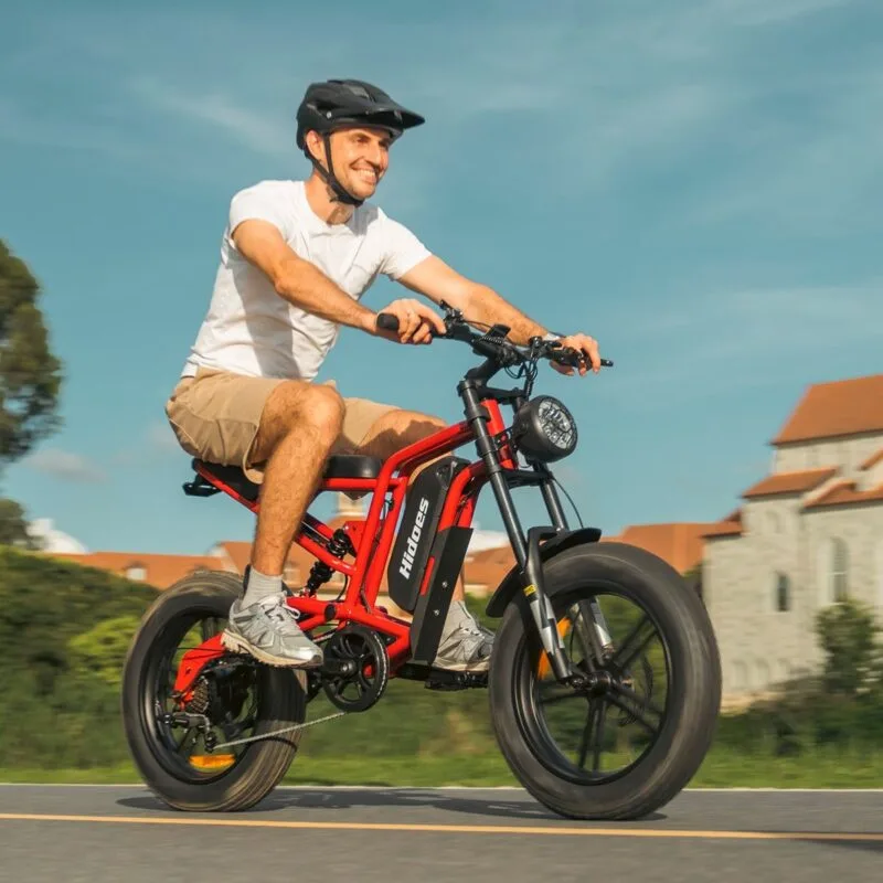 Alternative view of Hidoes B6 1200W Fat Tire Electric Bike – Powerful Off-Road E-Bike with Shimano 7-Speed & Fat Tires