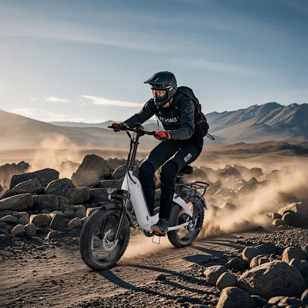 Alternative view of Hidoes BF1 Step-Through Folding Electric Bike – Powerful, Compact & Eco-Friendly Commuter Solution