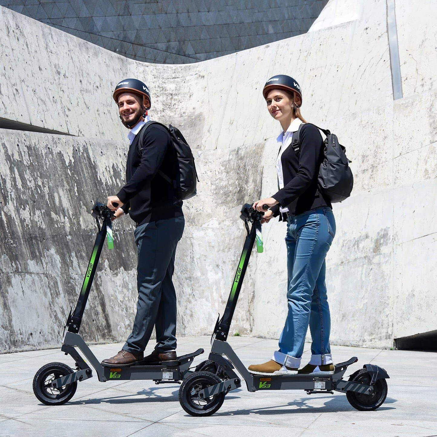 VIPCOO VS3 800W Off-Road Electric Scooter – 50KM Range, Touchscreen, Built for City & Adventure 2 VIPCOO VS3 800W Off-Road Electric Scooter – 50KM Range, Touchscreen, Built for City & Adventure - Image 2