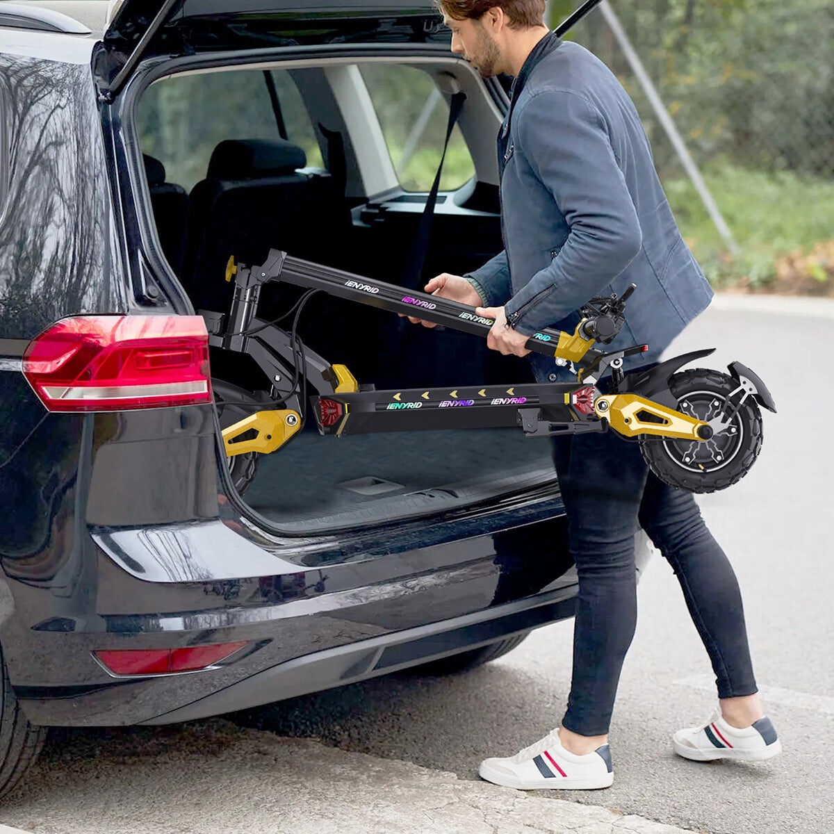 iENYRID ES60 2400W Dual Motor Electric Scooter – 75KM Range, Off-Road Ready Beast - Image 6