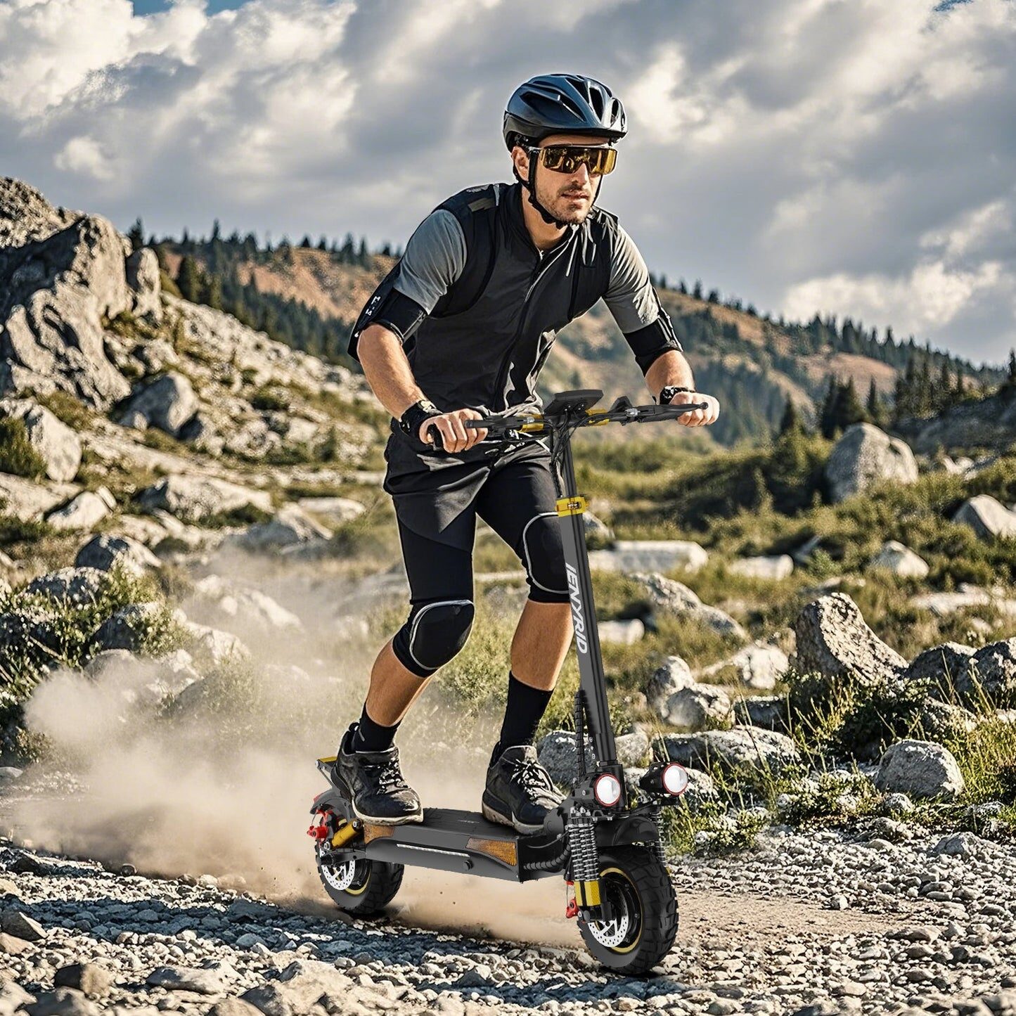 iENYRID ES6 2000W Off-Road Electric Scooter – 55KM Range 3 iENYRID ES6 2000W Off-Road Electric Scooter – 55KM Range - Image 3