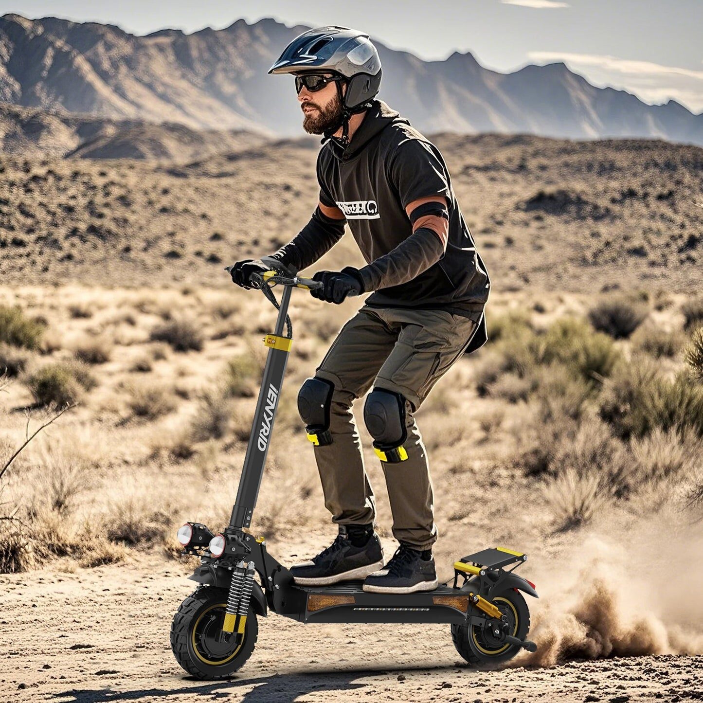 iENYRID ES6 2000W Off-Road Electric Scooter – 55KM Range 4 iENYRID ES6 2000W Off-Road Electric Scooter – 55KM Range - Image 4