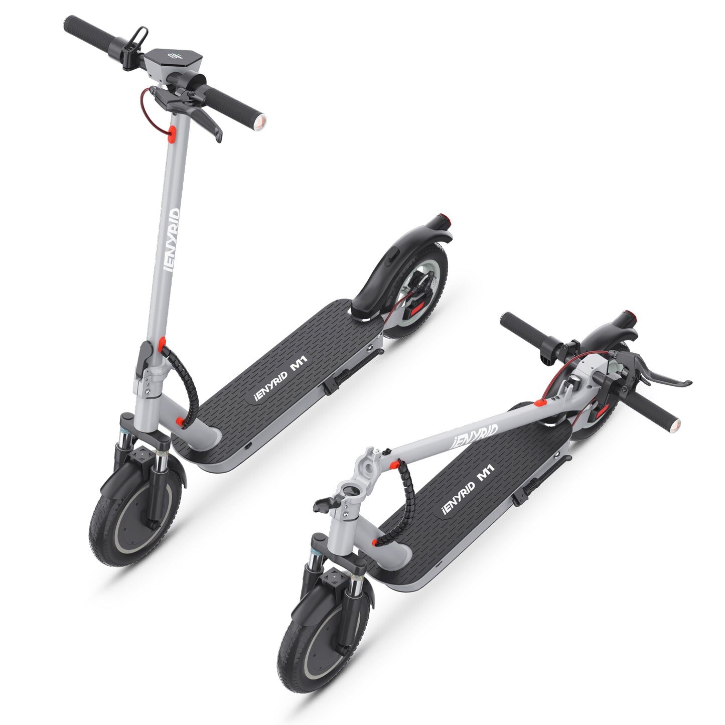 iENYRID M1 500W Folding Electric Scooter – Smart App Control, Dual Brakes, Off-Road Tires 17 iENYRID M1 500W Folding Electric Scooter – Smart App Control, Dual Brakes, Off-Road Tires - Image 17