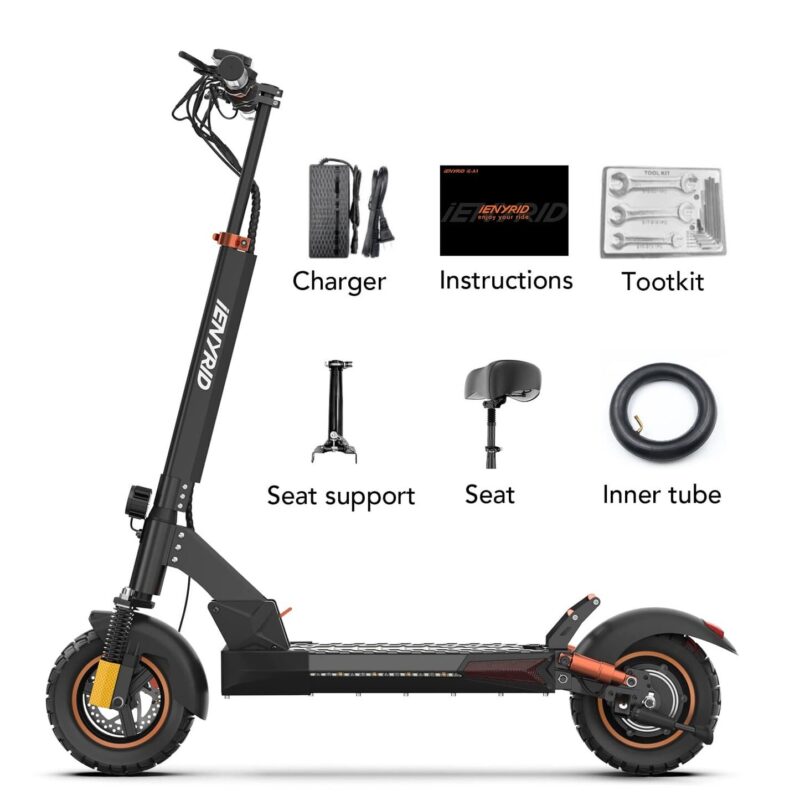 iENYRID M4 Pro S+ Max Electric Scooter – 800W Motor, 20Ah Battery, 37-Mile Range 15
