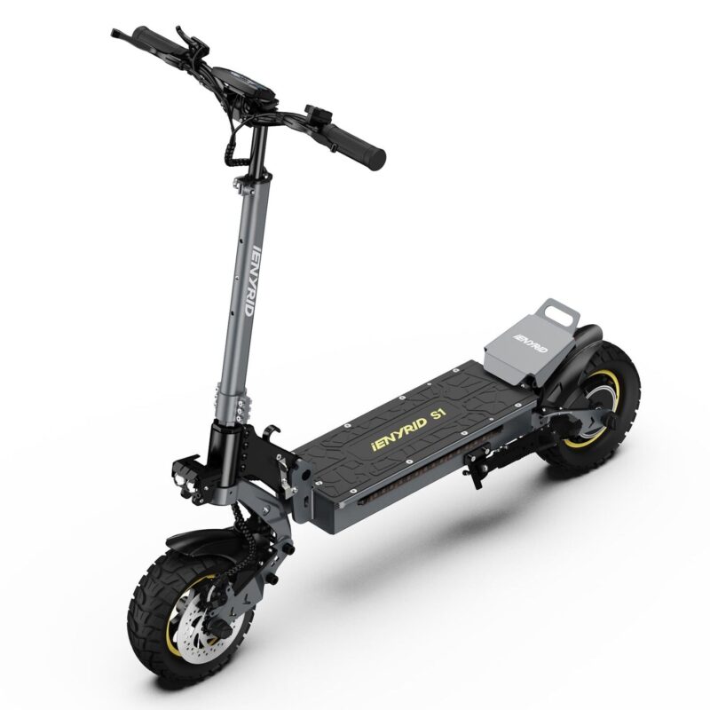 iENYRID S1 700W Off-Road Electric Scooter – 40KM Range, Dual Suspension, Fat Tyres