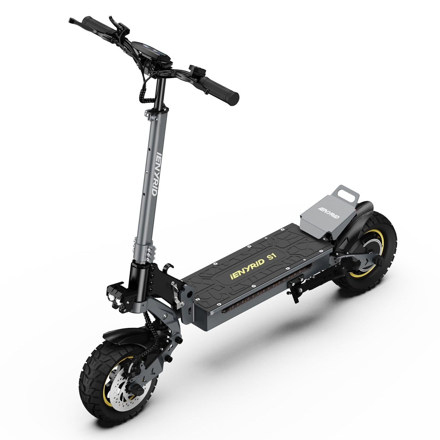 iENYRID S1 700W Off-Road Electric Scooter – 40KM Range, Dual Suspension, Fat Tyres 1 iENYRID S1 700W Off-Road Electric Scooter – 40KM Range, Dual Suspension, Fat Tyres