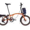 Brompton Electric G Line with Roller Frame - 4-Speed Folding E-Bike with Hydraulic Disc Brakes