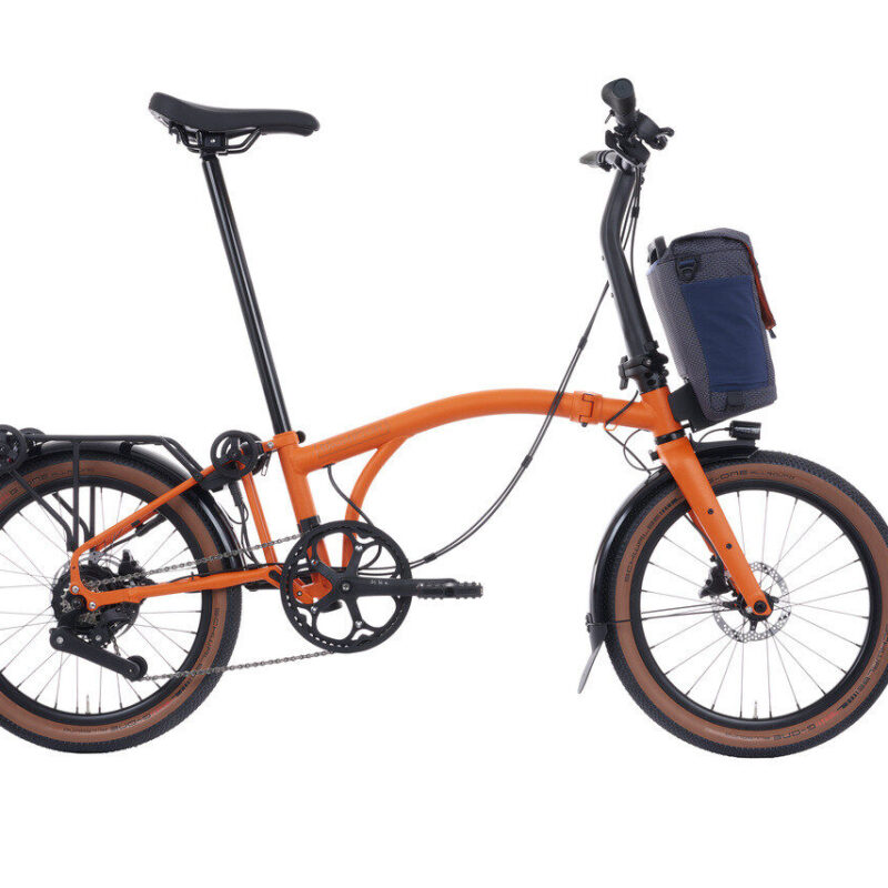 Brompton Electric G Line with Roller Frame - 4-Speed Folding E-Bike with Hydraulic Disc Brakes
