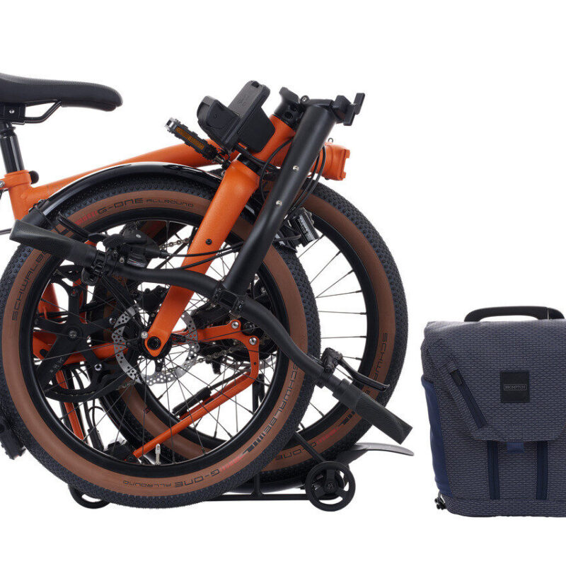 Brompton Electric G Line with Roller Frame - 4-Speed Folding E-Bike with Hydraulic Disc Brakes 12 Brompton Electric G Line with Roller Frame - 4-Speed Folding E-Bike with Hydraulic Disc Brakes 4