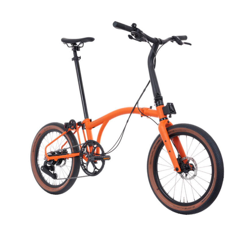 Brompton G Line 8-Speed Folding Bike - Adventure Orange, Medium Size 9 Brompton G Line 8-Speed Folding Bike - Adventure Orange, Medium Size 2