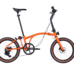 Brompton G Line 8-Speed Folding Bike - Adventure Orange, Medium Size