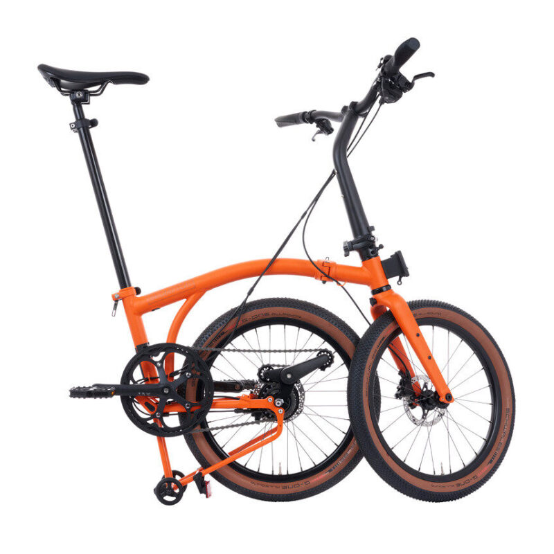 Brompton G Line 8-Speed Folding Bike - Adventure Orange, Medium Size 10 Brompton G Line 8-Speed Folding Bike - Adventure Orange, Medium Size 3