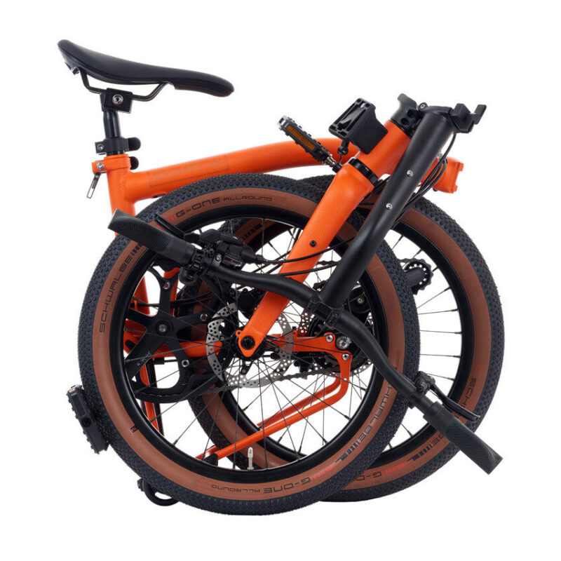 Brompton G Line 8-Speed Folding Bike - Adventure Orange, Medium Size 11 Brompton G Line 8-Speed Folding Bike - Adventure Orange, Medium Size 4