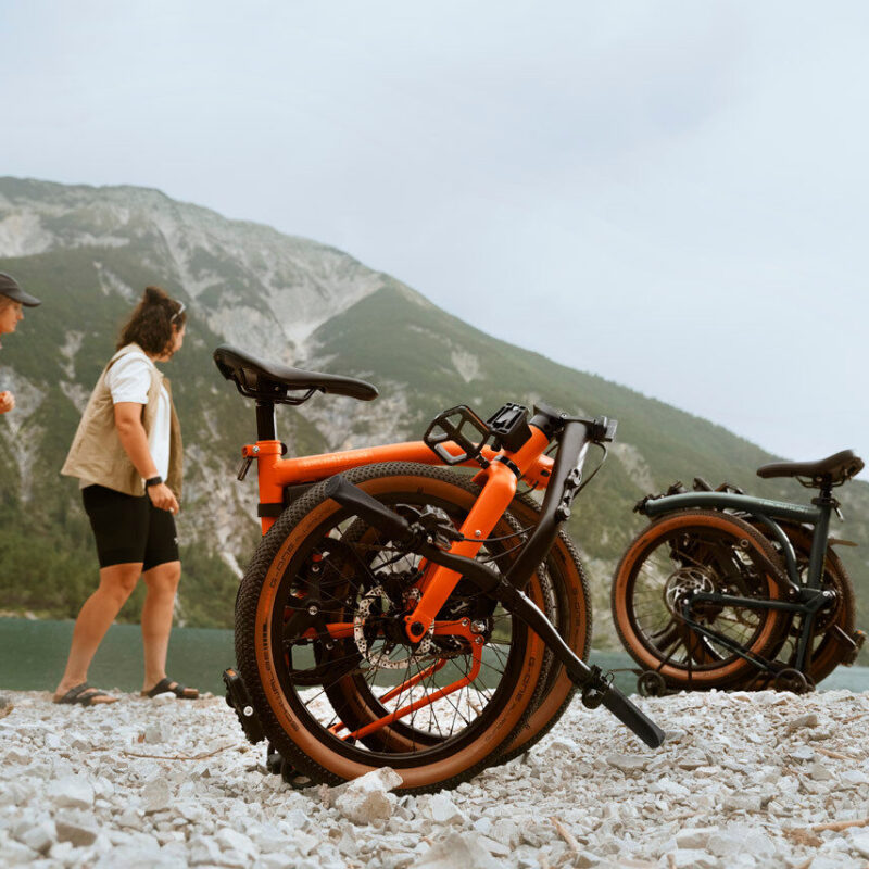 Brompton G Line 8-Speed Folding Bike - Adventure Orange, Medium Size 13 Brompton G Line 8-Speed Folding Bike - Adventure Orange, Medium Size 6