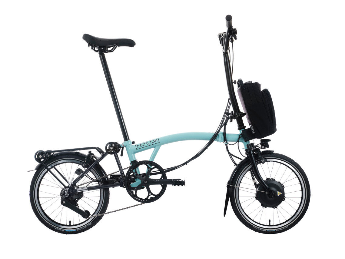 Brompton Electric C Line Explore 12‑Speed Folding E‑Bike – Roller Frame 1 Brompton Electric C Line Explore 12‑Speed Folding E‑Bike – Roller Frame