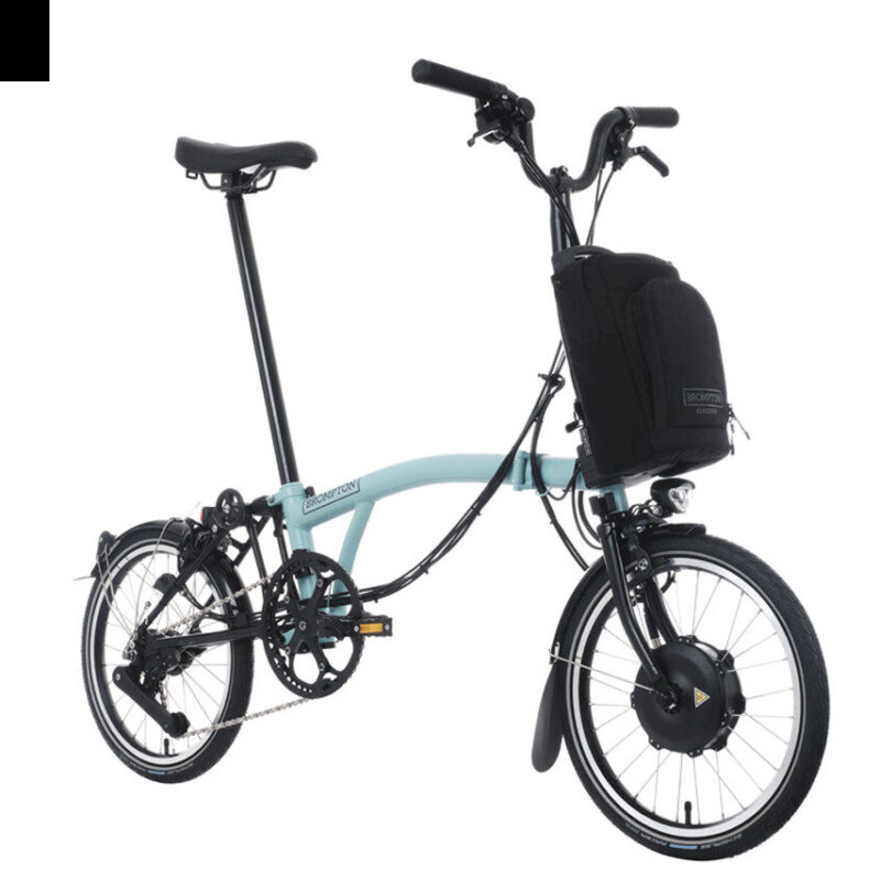 Brompton Electric C Line 4-Speed Urban Folding Bike - 45 Mile Range, Smart Pedal Assist 2