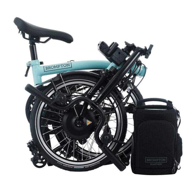 Brompton Electric C Line 4-Speed Urban Folding Bike - 45 Mile Range, Smart Pedal Assist 4