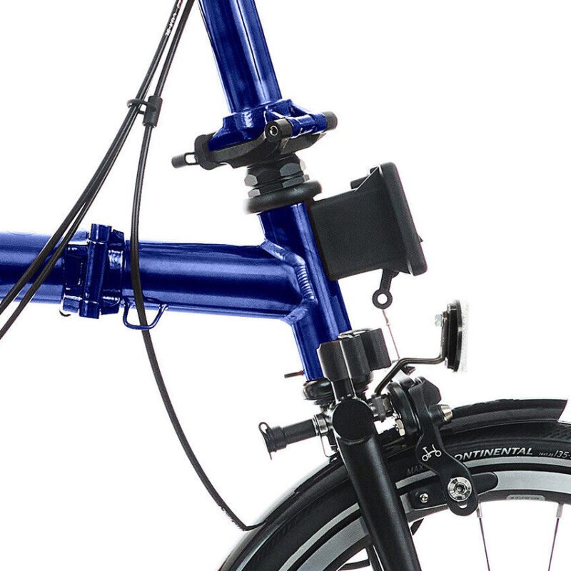 Brompton P Line 4-Speed Urban Folding Bike | Midnight Black, Titanium Frame 14 Brompton P Line 4-Speed Urban Folding Bike | Midnight Black, Titanium Frame 5