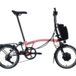 Brompton Electric C Line Urban – 4-Speed with Roller Frame | Compact Folding E-Bike for City Commuters
